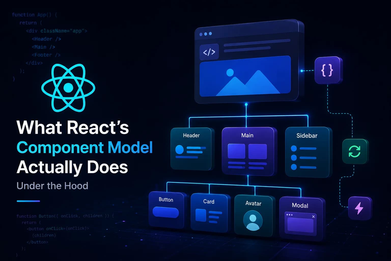What React's Component Model Actually Does Under the Hood