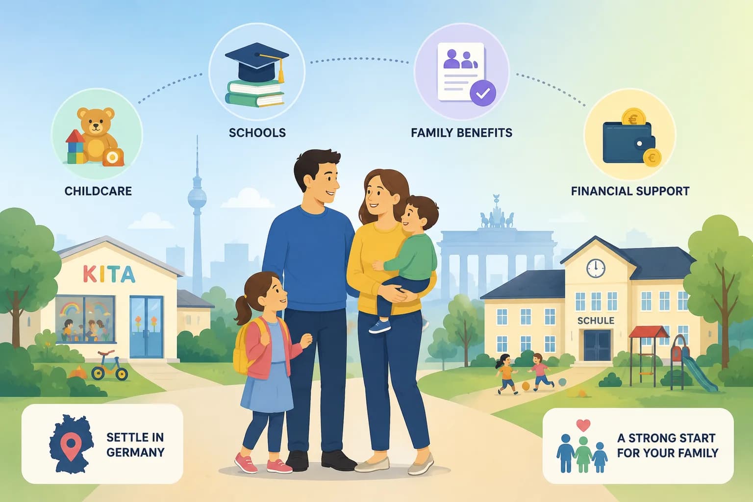 Childcare, Schools & Family Benefits: Settling Your Family in Germany